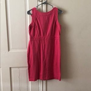 Talbots pink dress